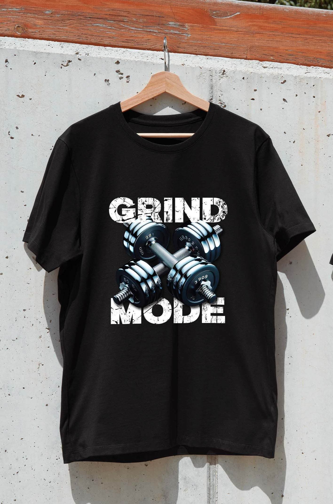 Grind Mode - Regular Black Tee